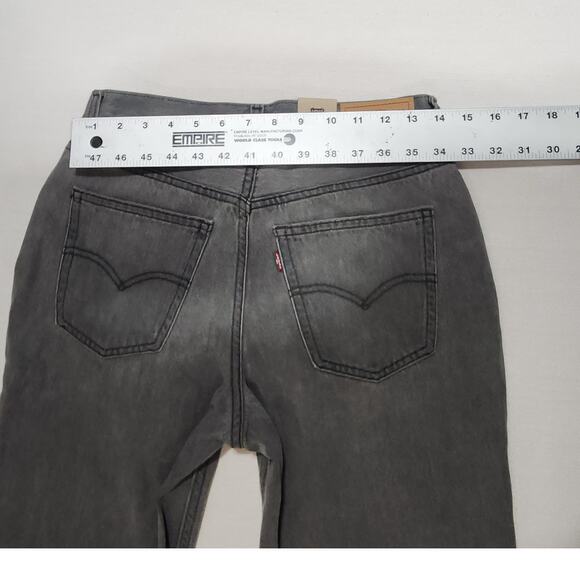 Levi's low pro straight jeans waist 28'' length 41'' bleached - Picture 8 of 11